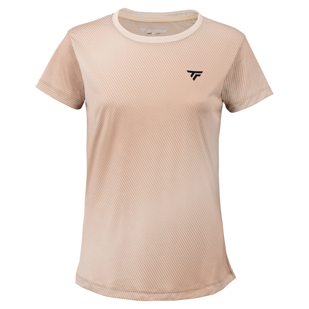 T-shirt Tecnifibre X-Loop Bege Mulher - Esprit Padel Shop