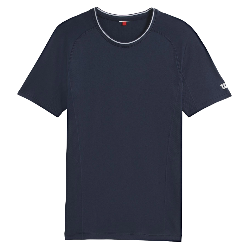 T-shirt Wilson Seamless Crew Bleu Marine - Esprit Padel Shop