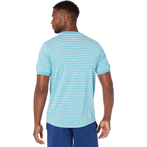T-shirt Wilson Stripe Crew Bleu dos -  Esprit padel Shop