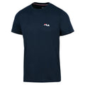 T-shirt Fila Logo Small Katoen Marineblauw