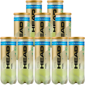 Pack de 10 tubes de balles Head Pro S+ - Esprit Padel Shop