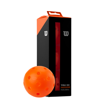 Tube de 3 balles de Pickleball Wilson TRU 32 Indoor - Esprit Padel Shop