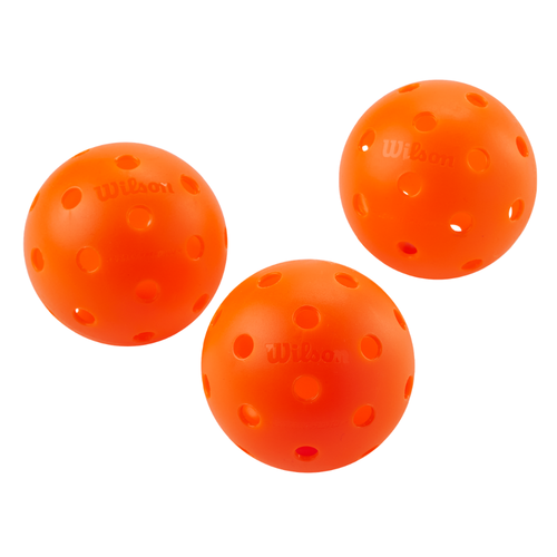 Tube de 3 balles de Pickleball Wilson TRU 32 Indoor - Esprit Padel Shop