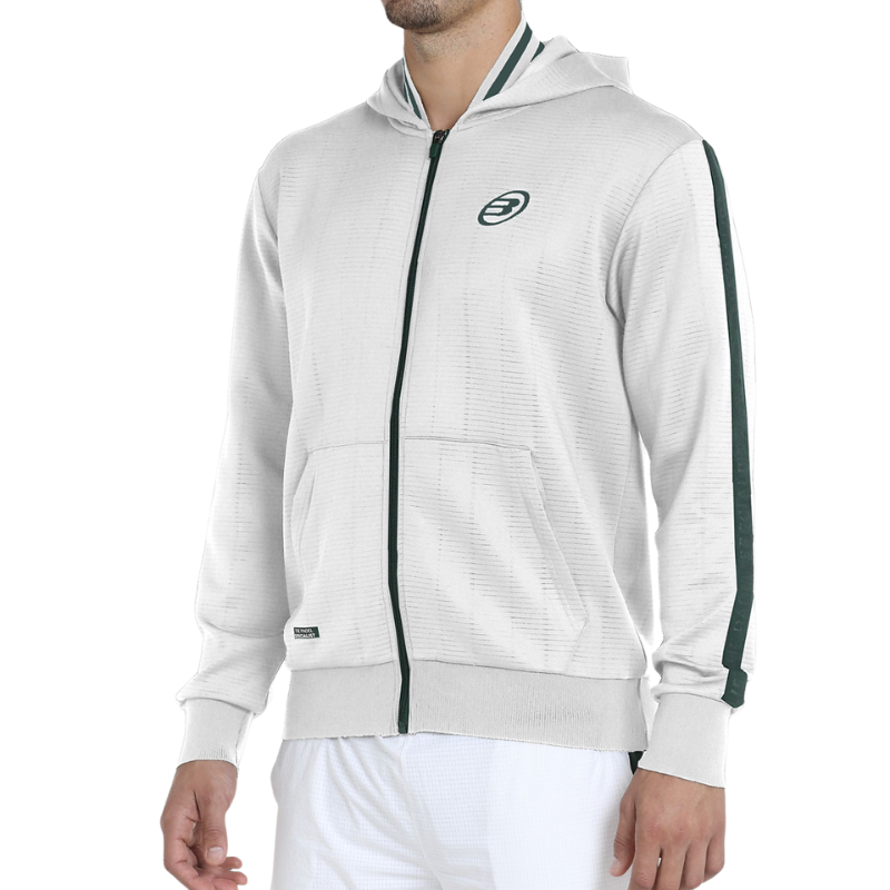 Sweat Bullpadel Lancara Blanc - Esprit Padel Shop
