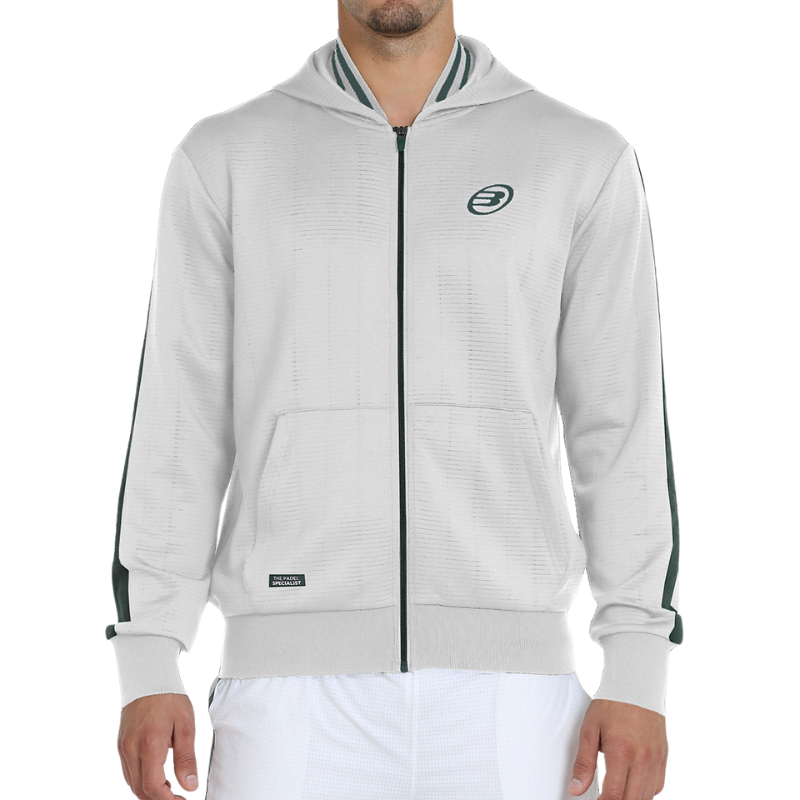 Sweat Bullpadel Lancara Blanc - Esprit Padel Shop