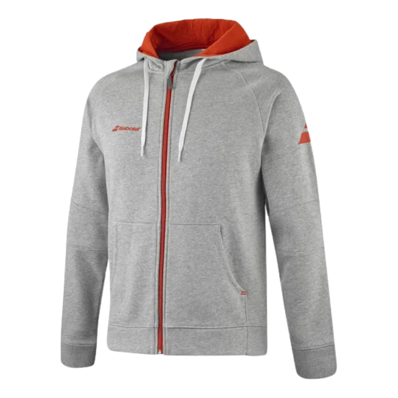 Veste Babolat Exercise Hood Jacket Gris - Esprit Padel Shop