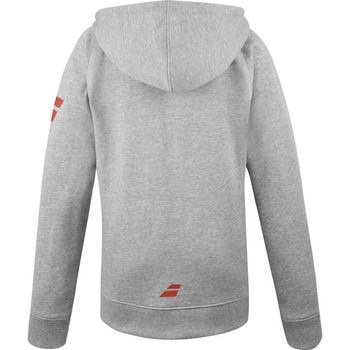 Veste Babolat Exercise Hood Jacket Junior Gris - Esprit Padel Shop