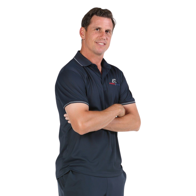 Polo Bullpadel Hindu bleu marine America | Europe - Esprit Padel Shop