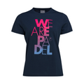 T-shirt Head Wap Bold Bleu Marine Femme