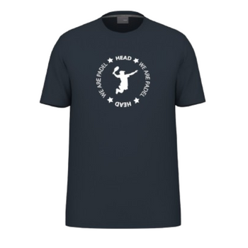 T-shirt Head We Are Padel Bleu Marine face - Esprit Padel Shop