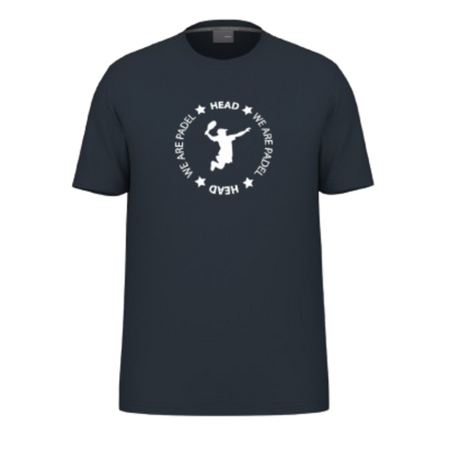 T-shirt Head We Are Padel Bleu Marine face - Esprit Padel Shop