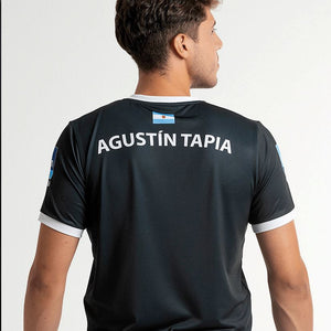 T-shirt Nox AUGUSTIN TAPIA AT10 Team Noir - Esprit Padel Shop