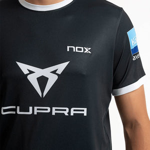 T-shirt Nox AUGUSTIN TAPIA AT10 Team Noir - Esprit Padel Shop