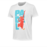 T-Shirt Babolat Padel Coton Tee Men blanc - Esprit Padel Shop
