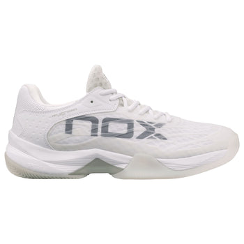 Chaussure de padel nox at 10 lux renforcée blanche