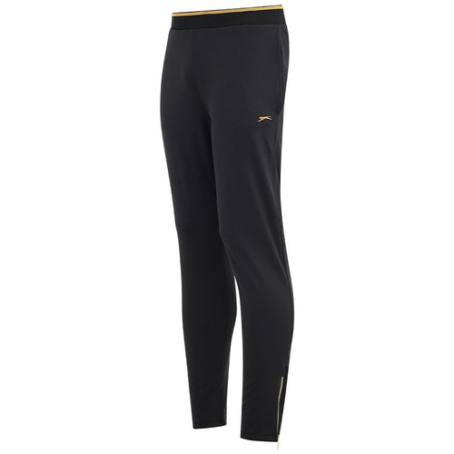 Pantalon de survetement diego track noir slazenger côté