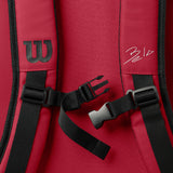 Sac de padel Wilson Bela super tour rouge 2023 sangles - Esprit Padel Shop