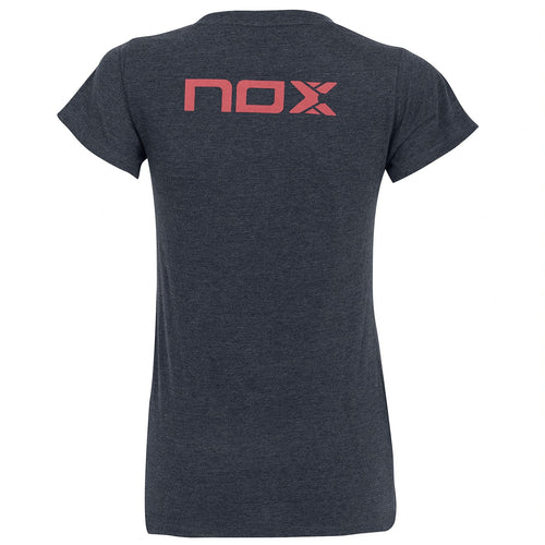 T-shirt Nox Basic Femme Bleu Marine - Esprit Padel Shop