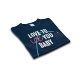 T-shirt TBT – Padel Wear® Love to lob you polyester Bleu - Esprit Padel Shop