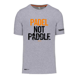 t-shirt padel not paddle twenty by ten
