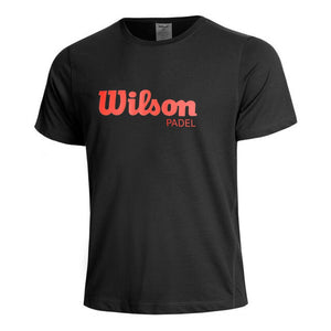 T-shirt Wilson Graphic tee noir- Esprit Padel Shop