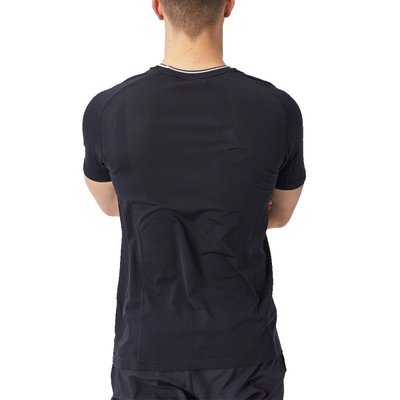 T-shirt Wilson Series Seamless ziphnly 2.0 noir Bela dos - Esprit Padel Shop