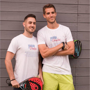 T-shirt TBT – Joueur de Gauche en Coton Organique - Esprit Padel Shop