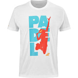 T-Shirt Babolat Padel Coton Tee Men blanc - Esprit Padel Shop