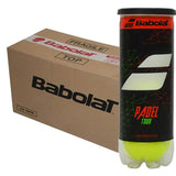 Carton contenant 24 tubes de 3 balles de padel Babolat qui conviennent parfaitement aux joueurs qui mettent beaucoup d'effets