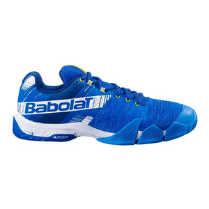 Chaussures de padel Homme Babolat Movea Bleu / Blanc 2021 - Esprit Padel Shop