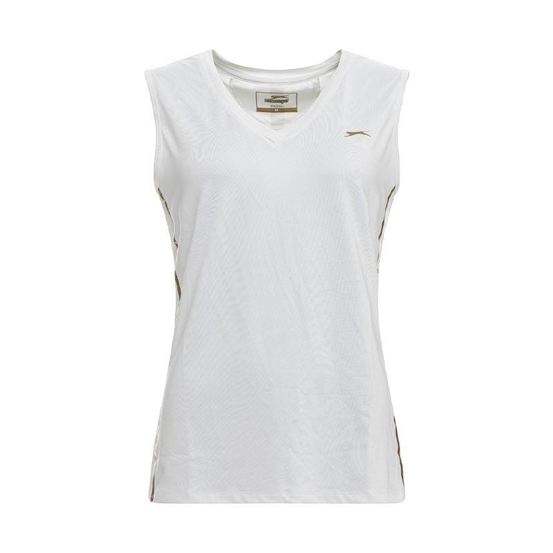 Débardeur Slazenger Lola V-Neck Blanc Emerson - Esprit Padel Shop