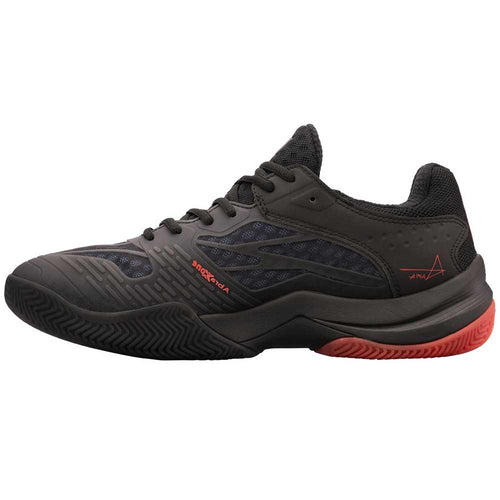 Chaussures de padel Nox AT10 Lux noir rouge coté 2 - Esprit Padel Shop