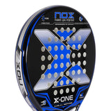 Raquette de padel Nox X-One Bleu Exclusive Edition 2023 cadre - Esprit Padel Shop