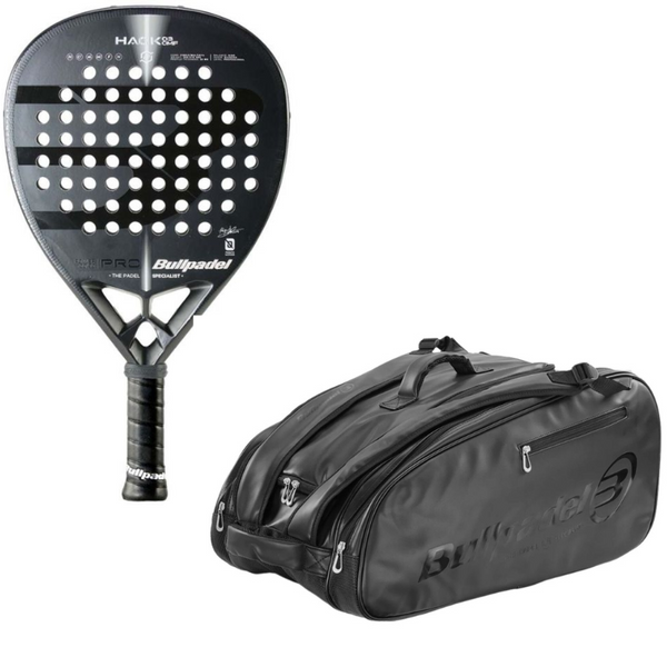 Men s pack of a Bullpadel Hack Comfort 2022 racket a Bullpadel