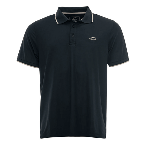 Polo Slazenger Court Noir Panthère - Esprit Padel Shop