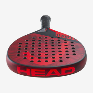 Raquette de padel Head Flash rouge 2023 tete - Esprit Padel Shop
