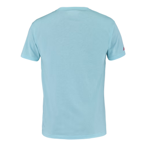 T-shirt Babolat Padel Coton Tee Bleu 2023 dos - Esprit Padel Shop
