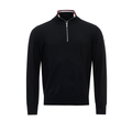 Slazenger Franck Half Zip Black Panther