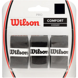 Surgrips x3 Wilson Pro Overgrip Comfort Noir - Esprit Padel Shop