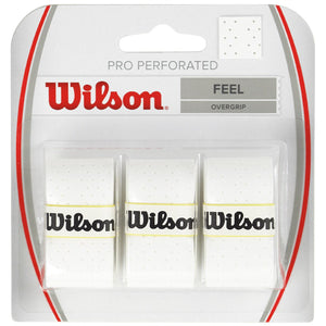 Surgrip de padel - Wilson Pro Overgrip blanc (3 unités). WILSON