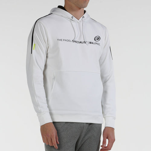 Sweat Bullpadel Lipis Blanc - Esprit Padel Shop