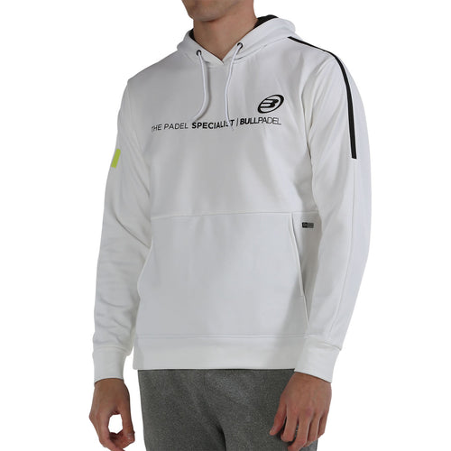 Sweat Bullpadel Lipis Blanc - Esprit Padel Shop