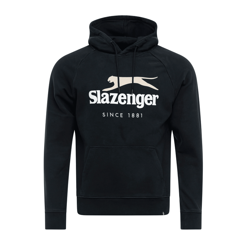 Sweat Slazenger Denis Hoodie Noir - Esprit Padel Shop