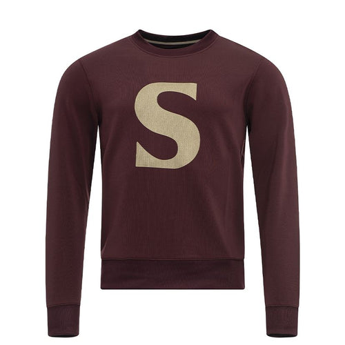 Sweat Slazenger The S Crewneck rouge Harvard - Esprit Padel Shop