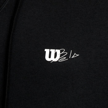 Sweat Wilson Triblend Hoodie Noir bela - Esprit Padel Shop