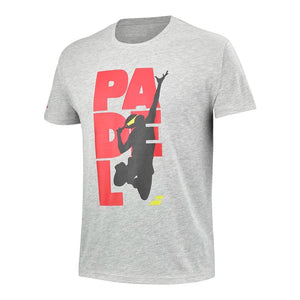 T-Shirt Babolat Padel Coton Tee Men gris - Esprit Padel Shop