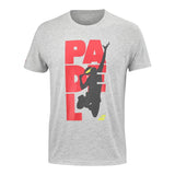 T-Shirt Babolat Padel Coton Tee Men gris - Esprit Padel Shop