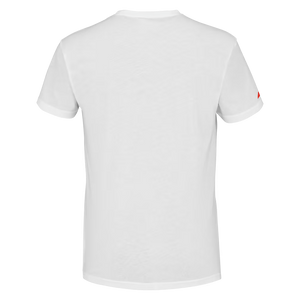T-shirt Babolat Padel Hood Blanc dos - Esprit Padel Shop
