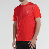 T-shirt Bullpadel Afile rouge 3q - Esprit Padel Shop