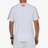 T-shirt Bullapdel Replica FEP Exudo Blanc dos- Esprit Padel Shop